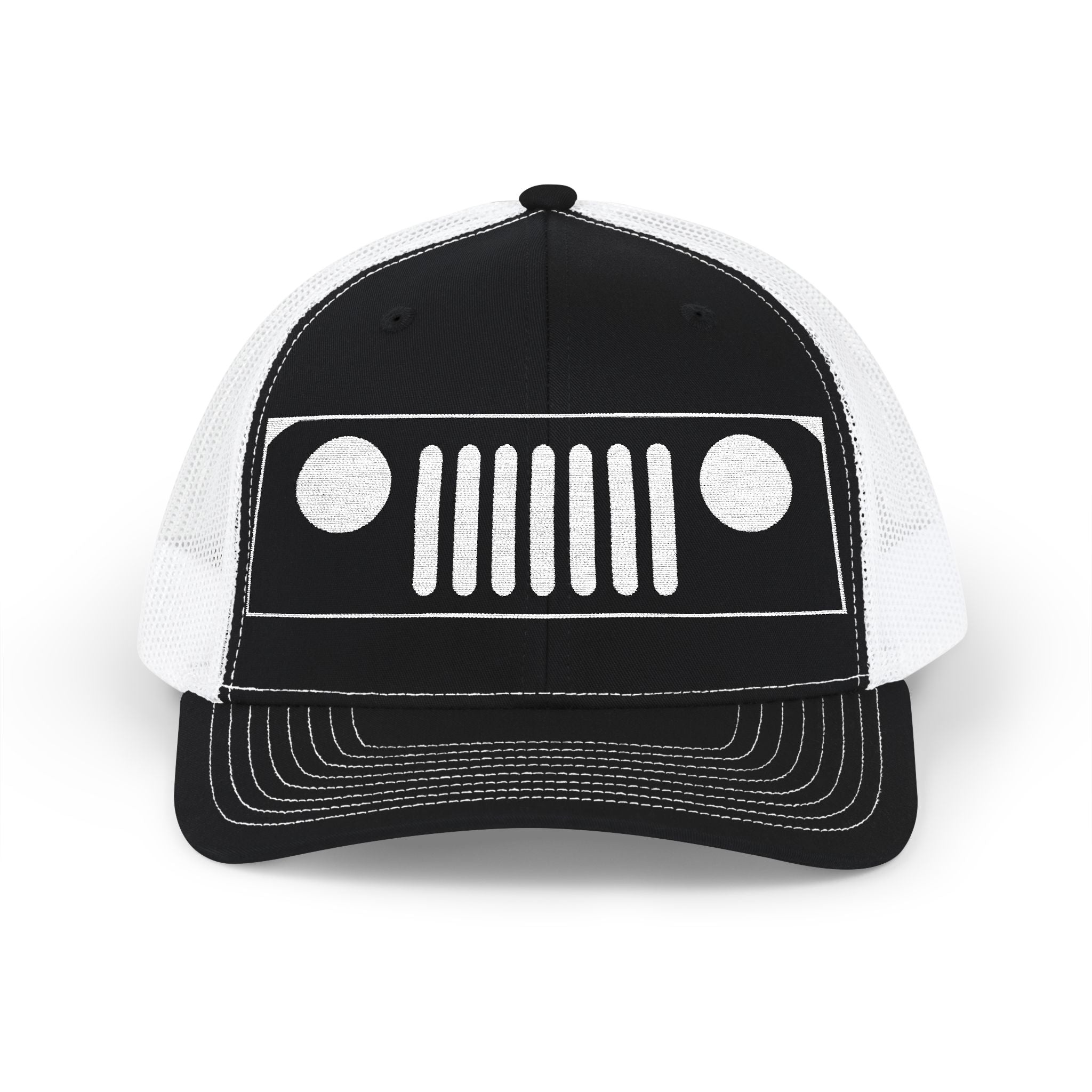 Embroidered Vintage Off-Road Trucker Hat – Adventure Snapback for 4x4 Enthusiasts & Outdoor Lovers